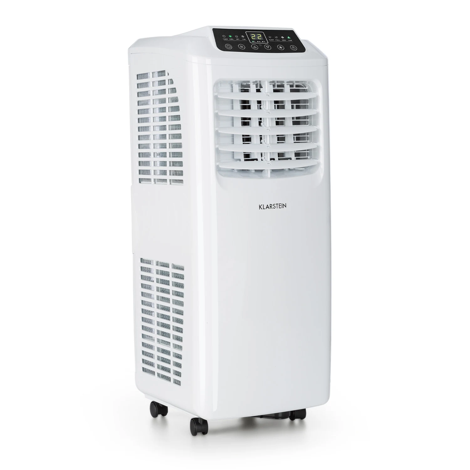 کولر گازی پرتابل کلارشتاین آلمان مدل klarstein Pure Blizzard - توان 808 وات، قدرت سرمایش 7000 BTU